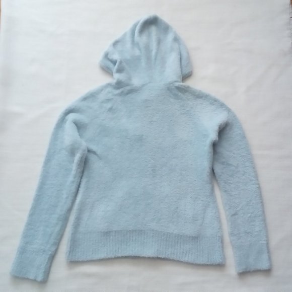 Cabi 760 Sweater Hoodie Zip Front Light Blue - Picture 5 of 10